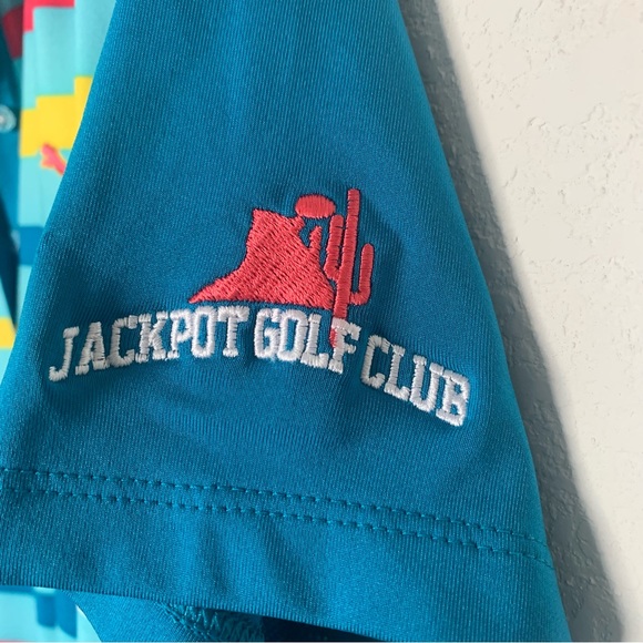 Puma Dry Sport Women's Golf Shirt, Multi-colored Short Sleeved Size Large - Picture 5 of 7